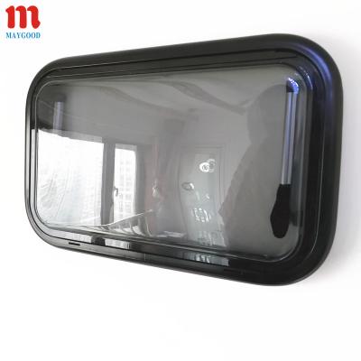 China Window glass piece and inner frame can be installed separately MAYGOOD MG17RW-FW 800X500mm exquisite frameless caravan motorhome trailer window for sale