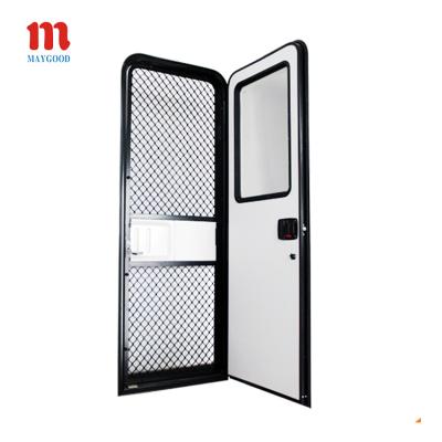 China Void MG09RD 620*1800MM RV Entry Door &Caravan Entrance Door With Aluminum Frame for sale