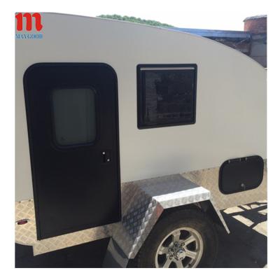 China Variety types and customized sizes to choose Maygood 620*900mmhigh tension aluminum alloy teardrop trailer door motorhome door for sale