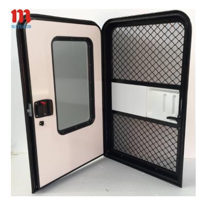 China Variety Types and Customized Sizes to Choose Maygood 620*900 Motorhome Door Aluminum Alloy Teardrop Trailer Door Teardrop Door for sale