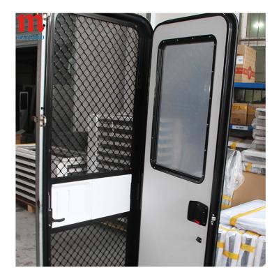 China All kinds of car/refurbished vehicle/trailer camper anti-insect MG09RD 620*1100 mm and aluminum entrance doors for sale