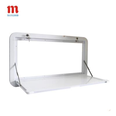 China MAYGOOD Aluminum Alloy Aluminum Alloy Folding RV Picnic Table Wall Mounted Picnic Table for sale