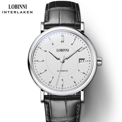 China Automatic Date Lobinni 12025 Automatic Mechanical Chinese Automatic Watches China Women's Luxury Watches China Factory Wholesale for sale