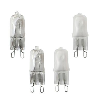 China G9 halogen bulbs lamps halogena glass lampara 220 -240V 35W 40W 50W 60W 75W for sale