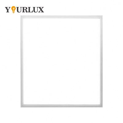 China Square Shape Super Slim Recessed 595*595mm 100lm/w 40w SMD Square Led Panel for sale