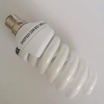 China Full PBT +Glass Spiral ESL 11W 15W 23W 220V Energy Saving Lamp (Long Life) for sale