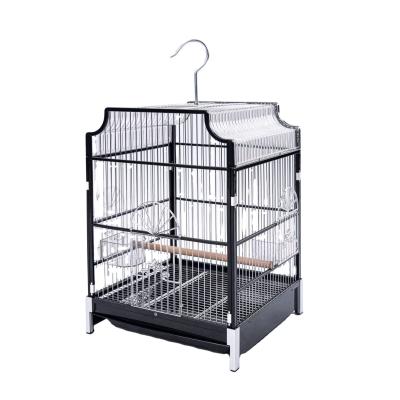 China Breathable Wholesale High Quality Acrylic Stainless Steel Bird Breeding Pigeon Parrot Cage for sale