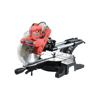 China Wood Electric Single Bevel Sliding Compound Miter Saw HM1028 for sale