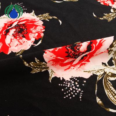 China 2018 Simply Best Selling Soft Scuba Floral Print Fabric 230GSM For Dress for sale