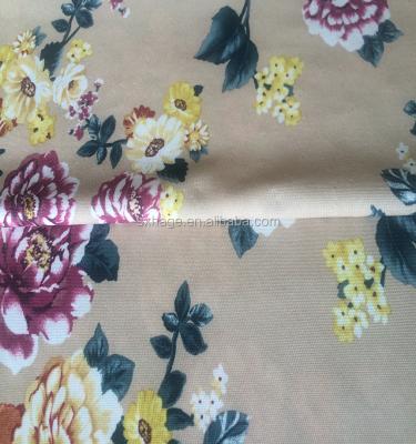 China Print 180gsm ITY 94% Polyester 6% Spandex Custom Textile Printed Fabric for sale