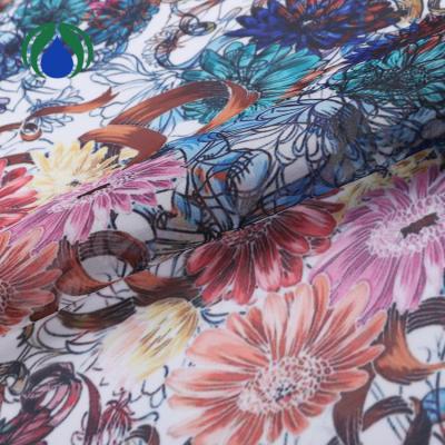 China China Flower Design Anti-Static 100% Polyester Custom Printed Chiffon Fabric for sale