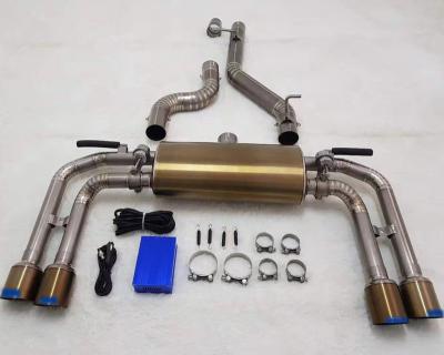 China Titanium Alloy Catback Fits For 15-21 A*udi A3 4DR S3 2.0L Gas And TDI 4Dr Exhaust System for sale