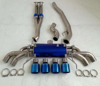 China Pure titanium Y-PIPE AND CATBACK EXHAUST MUFFLER SYSTEM FOR NISSA*N R35 GTR for sale