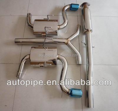 China Stainless or full titanium exhaust system for bm*w mini cooper for sale