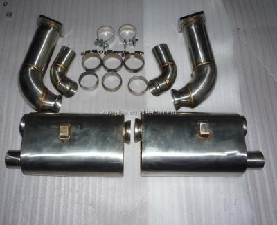 China 304ss Catback System For Porsch*e 997.1 Turbo Twin Turbo 07-09 for sale