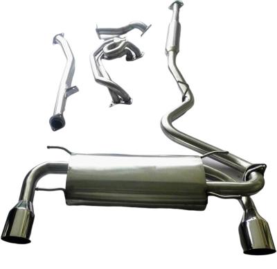 China STAINLESS OR FULL TITANIUM CATBACK EXHAUST CAT BACK SYSTEM FOR TOYOTA 86 GT86 FT86 2.0L for sale