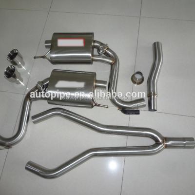 China 304ss exhaust pipe for ford mustang GT 2.3T ecoboost for sale