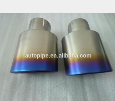 China Titanium Alloy High Performance Titanium Exhaust Tip for sale