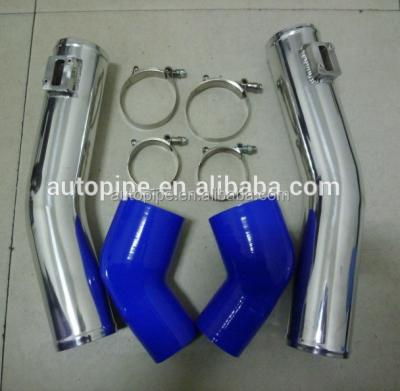 China 6063 aluminum / titanium alloy 80mm plug pipe for gtr35 for sale