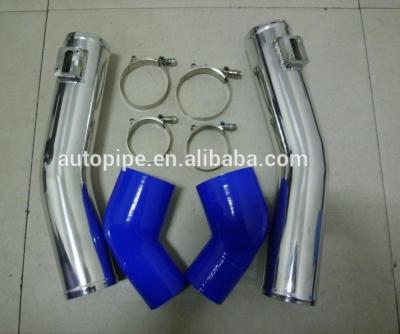 China 6063 Aluminum / Titanium Alloy 80mm AIR INTAKE PIPE KIT FOR NISSAN R35 GTR for sale