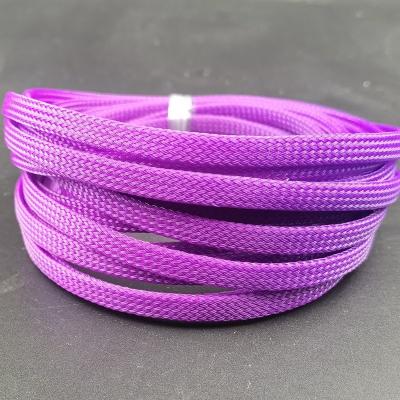 Китай PET Braided Abrasion Resistant Sleeving Automotive Expandable Mesh продается