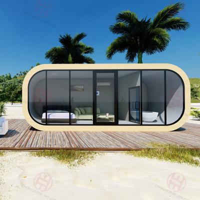 China Steel Container House Fully Assembled Modular Prefab House Sale Custom Customized Apple Cabin for sale