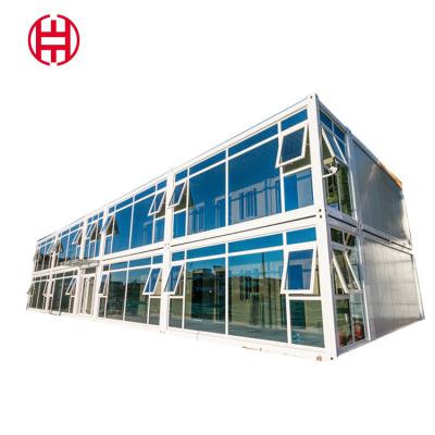 China Modular Containers Office Building Camp Made of Steel with Online Technical Support for sale