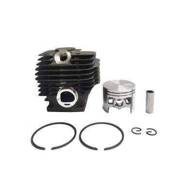 China 2-Stroke Chainsaw Spare Parts Cylinder Piston Kit Rings For ST 381 MS381 52mm Chainsaw Cylinder for sale