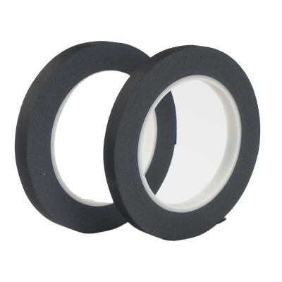 China Heat Resistant Non-Reflective Adhesive Tape Multifunctional Two Inch x 30 Size Black Acetate Tape Heat Resistant Black for sale