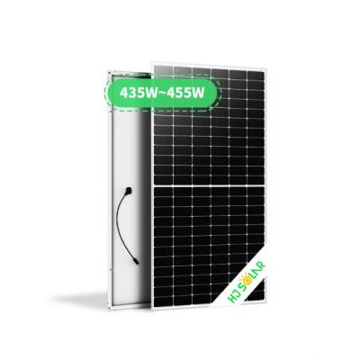 China Solar Power System New Arrival 435~455W 450 Watt Half Reduced Mono Solar Panels Prices For Home Solar System for sale