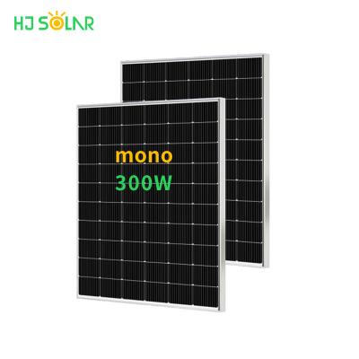 China Street Light Solar System Panel Price Solar Panel Photovoltaic System Mono Solar Panels 300W Full Solar Cells For Home for sale