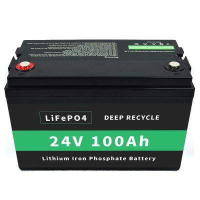 China Power Tools Lithium Ion Battery Manufacturing Plant Rechargeable Deep Recycle Lifepo4 24v 100ah 200ah for sale