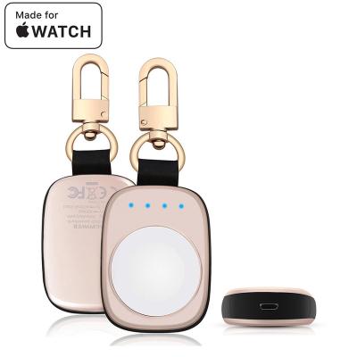 China Easy Carry Cute MFI Winter Christmas Gift Mini Portable 700mAh Silicone Key Chain Radio Charging Power Bank for sale