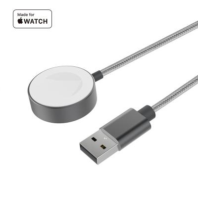 China Wireless Charger For iwatch MFi Magnetic Wireless Charger Newest For Apple Watch Magnetic Fast Charger To USB-C Cable 1m For Iwatch 7 Series Se 6 5 4 3 2 1 for sale