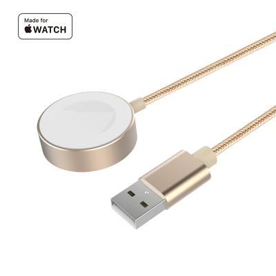 China Wireless charger for iwatch mfi watch portable magnetic wireless charger smartwatch fast charger for apple watch series 6/5/4/3/2/1 for sale