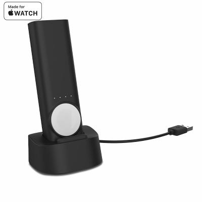 China MFI Watch 2 in 1 Fast Wireless Charger Charging Stand for iPhone for sale