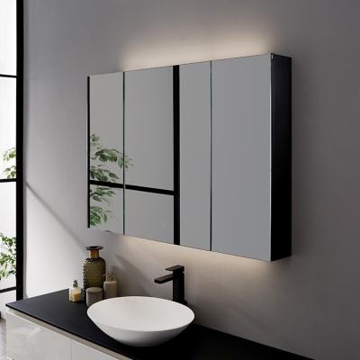 China Living Room Chrome Rectangle Mirror Bathroom Mirror Magnifying Decorative Medicine Cabinet for sale