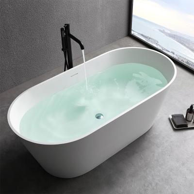 China Home Sanitary Ware Free Standing Bathtub Eco - Friendly With Whirlpool Foshan for sale