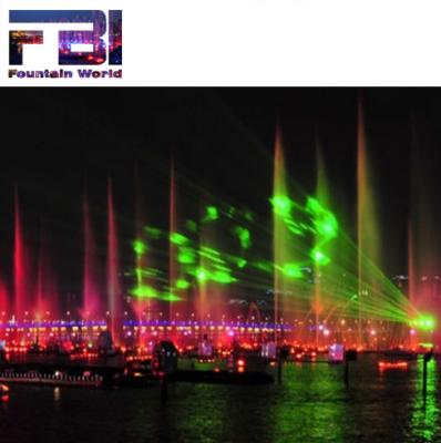 China China Factory China Manufacturer Green Modern Outdoor Laser Fountains Outdoor Movie Fountain Show for sale