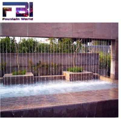 China Modern Natural Garden Granite Decorative Waterfall Curtain Music Fountains Designs Swimming Pool Rain Curtain Fountain for sale