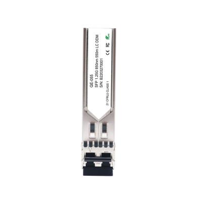 China FTTX 1.25G 850nm 550m LC SFP GLC-SX-MMD compatible 1000Base-SX for sale