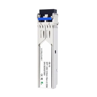 China FTTX 1.25G 1310nm 10km LC SFP GLC-LH-SMD compatible 1000Base-LX for sale