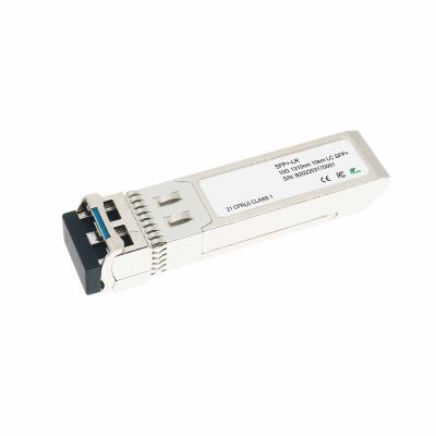 China FTTX SFP+ LR 10G 1310nm 10km Single Mode LC 10GBase-LR SFP-10-LR for sale