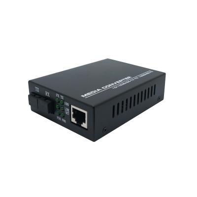 China FTTX 10/100M Media Converter Dual Fiber Single Mode 1310nm 25km SC Fiber To Ethernet for sale