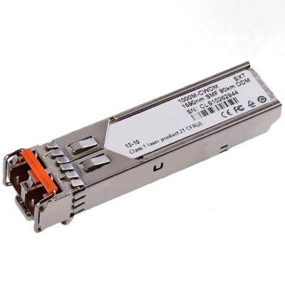 China For network switch 1.25G CWDM duplex/dual LC with DOM SFP transceiver modules, 80KM 1270 to 1610nm wavelength for sale