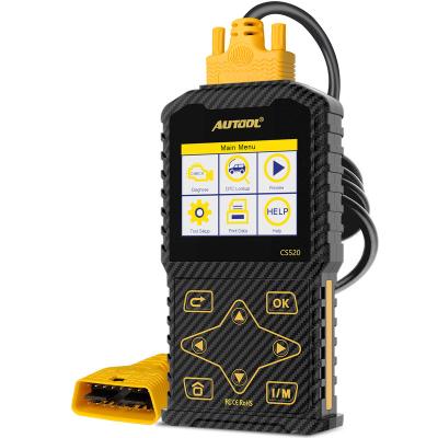 China CS520 AUTOOL OBD2 Check Engine Still Image Scanner OBDII Diagnostic Tool Read Automotive Code Reader for sale