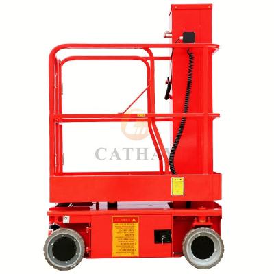 China Mini 4m Access Self Propelled 6m Electric Hotel Lifts With Ce for sale