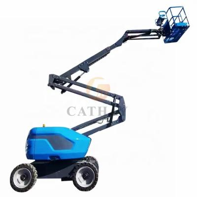 China High End Hotels Cathaylift Small Build Articulated 10~16m Spider Boom Lift With Battery Power for sale