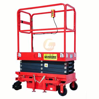 China Hotels Eu Us Standard Mini Portable Mobile Electric Hydraulic Elevator for sale