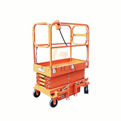 China Hotels Industrial Mini Portable Mobile Scissor Lift Residential Rental Near Me for sale